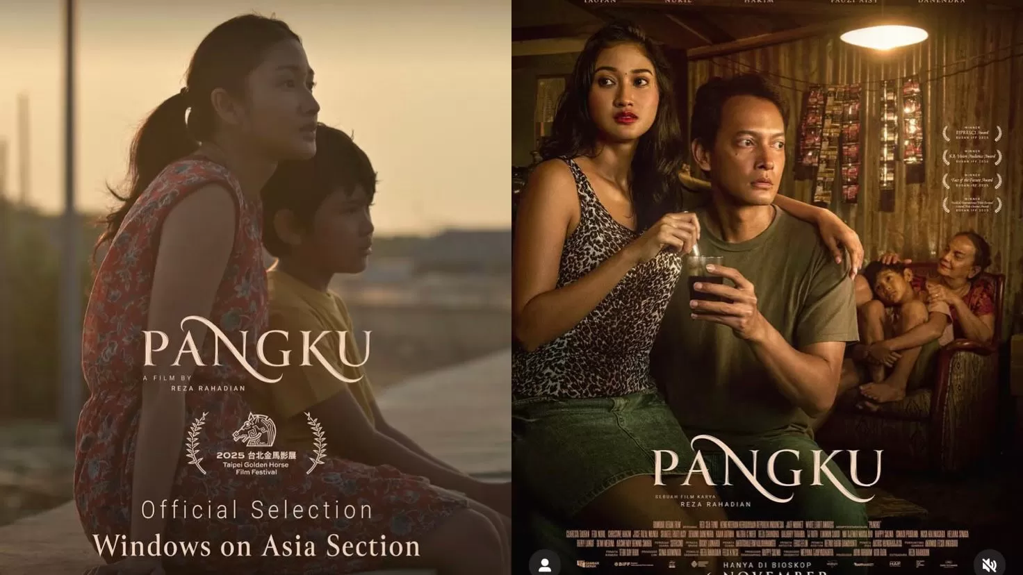 Poster Film Pangku 2025 Reza Rahadian